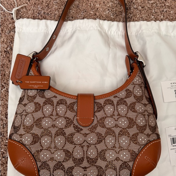 Coach Hampton Crystal Hobo Bag - Picture 4 of 6